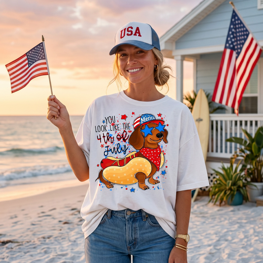 You Look Like The 4th Of July DTF Print
