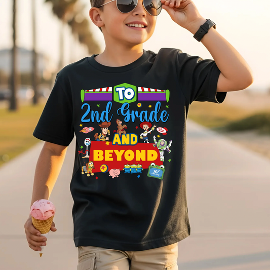 To 2nd Grade And Beyond Toys DTF Print