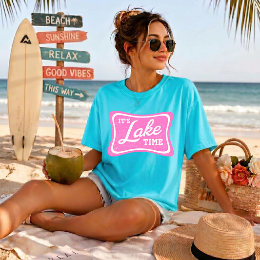 It's Lake Time DTF Print