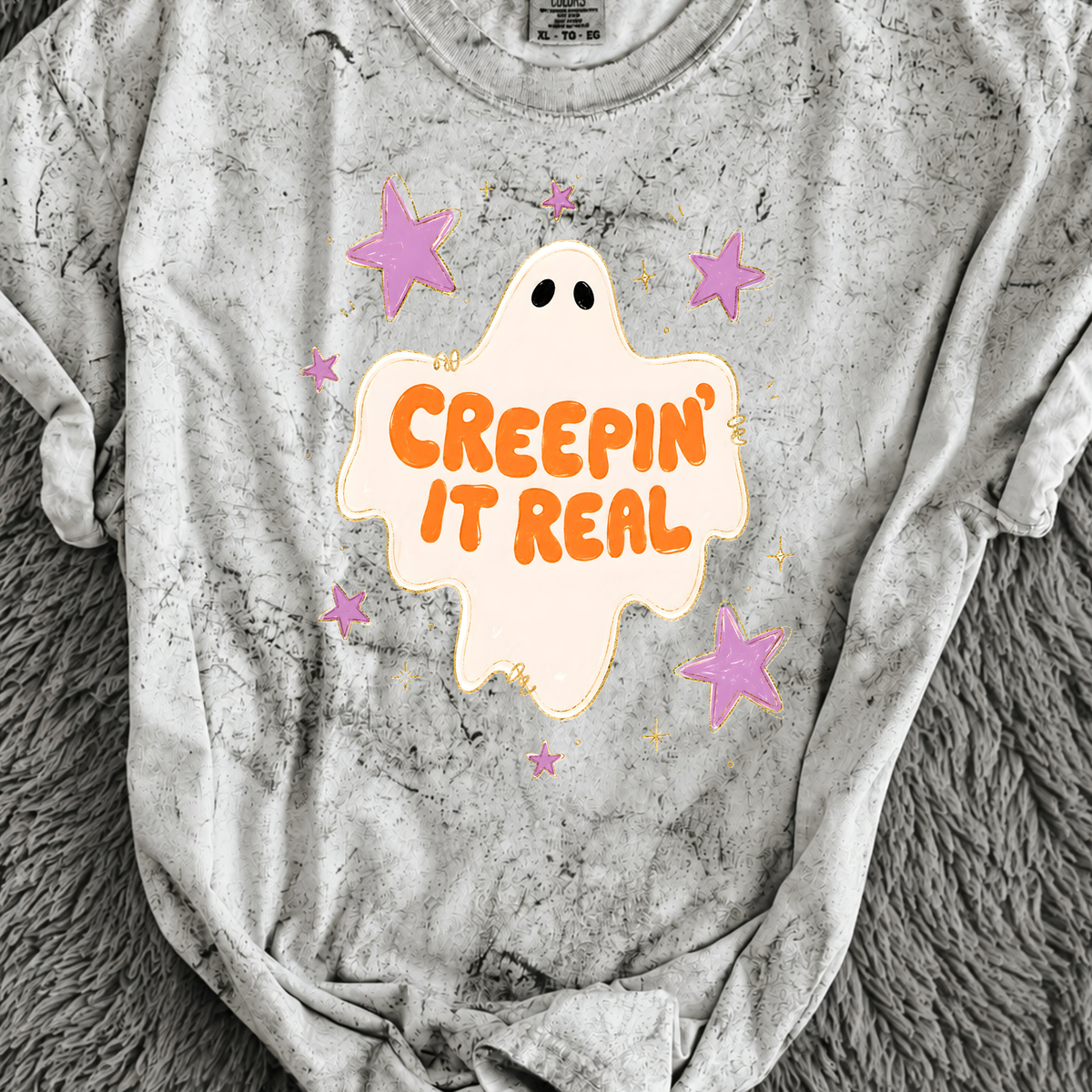 Creepin It Real DTF Print