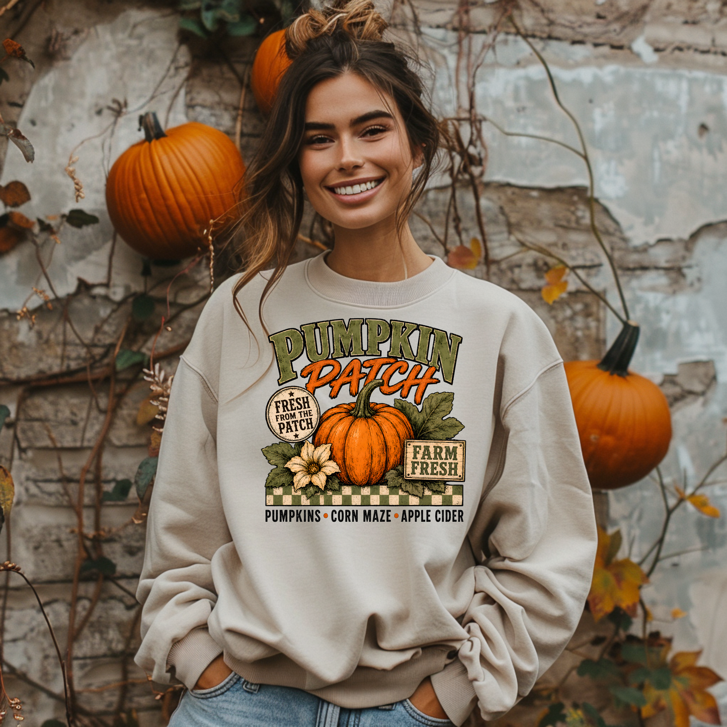 Pumpkin Patch DTF Print