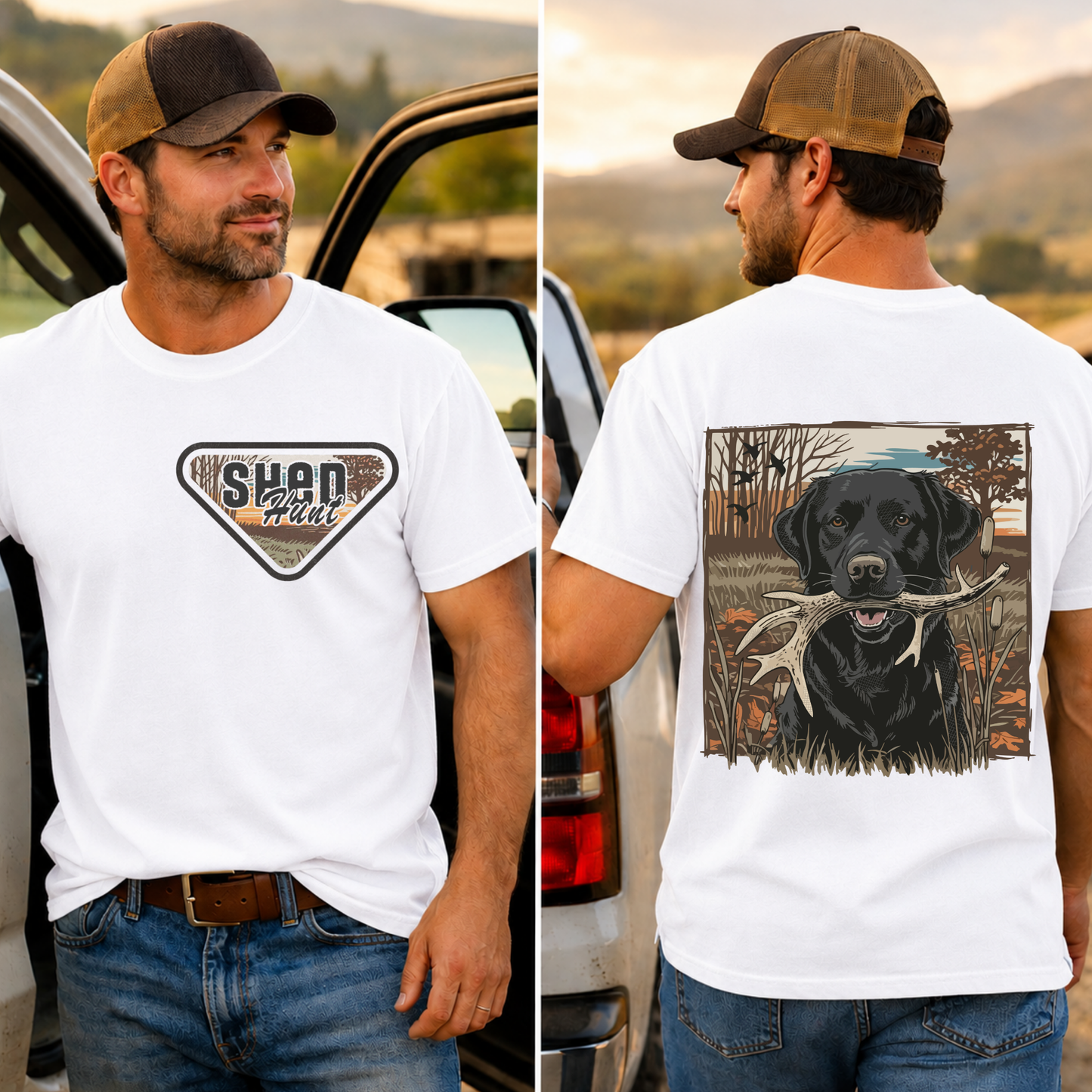 Shed Hunt DTF Print Set