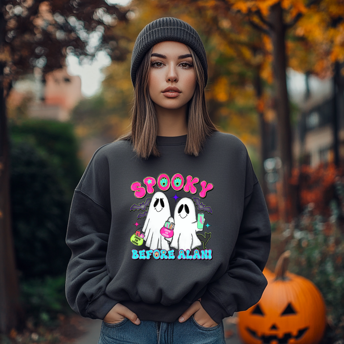 Spooky Before Energy Drink DTF Print