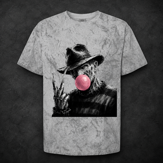 Freddy Blowing Bubble DTF Print