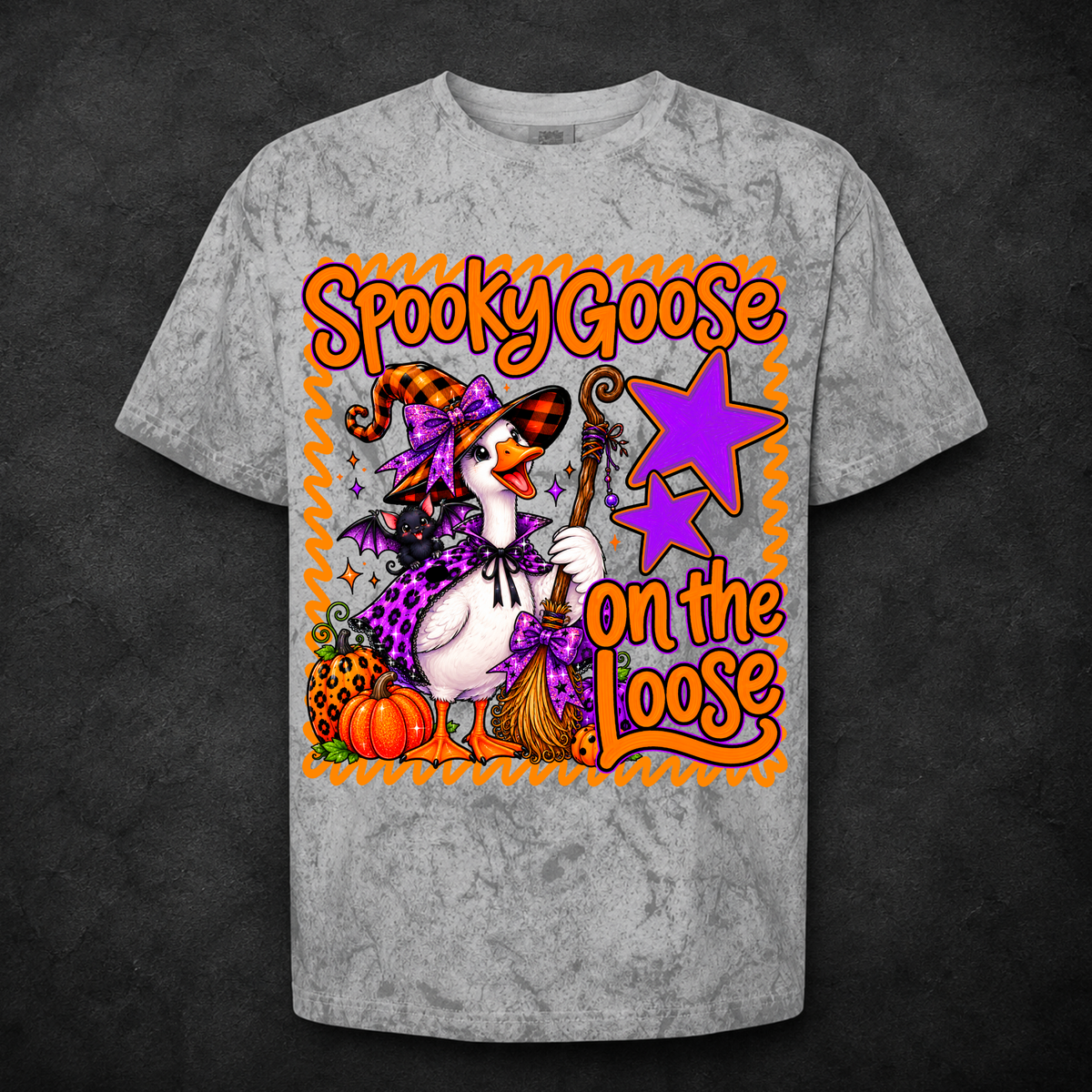 Spooky Goose On The Loose DTF Print