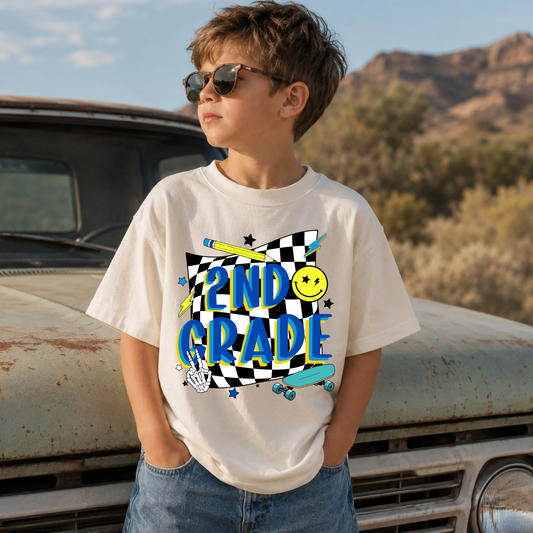 Boy's 2nd Grade DTF Print