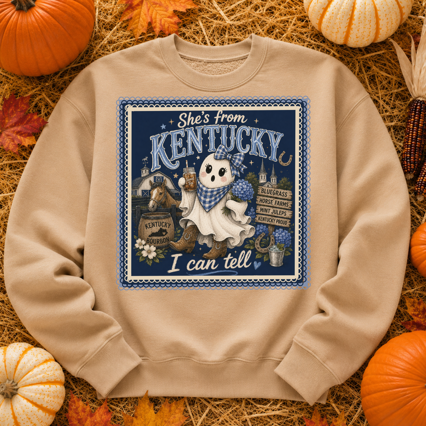 Shes From Kentucky I Can Tell DTF Print