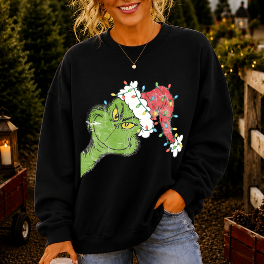 Green Christmas Stealer DTF Print