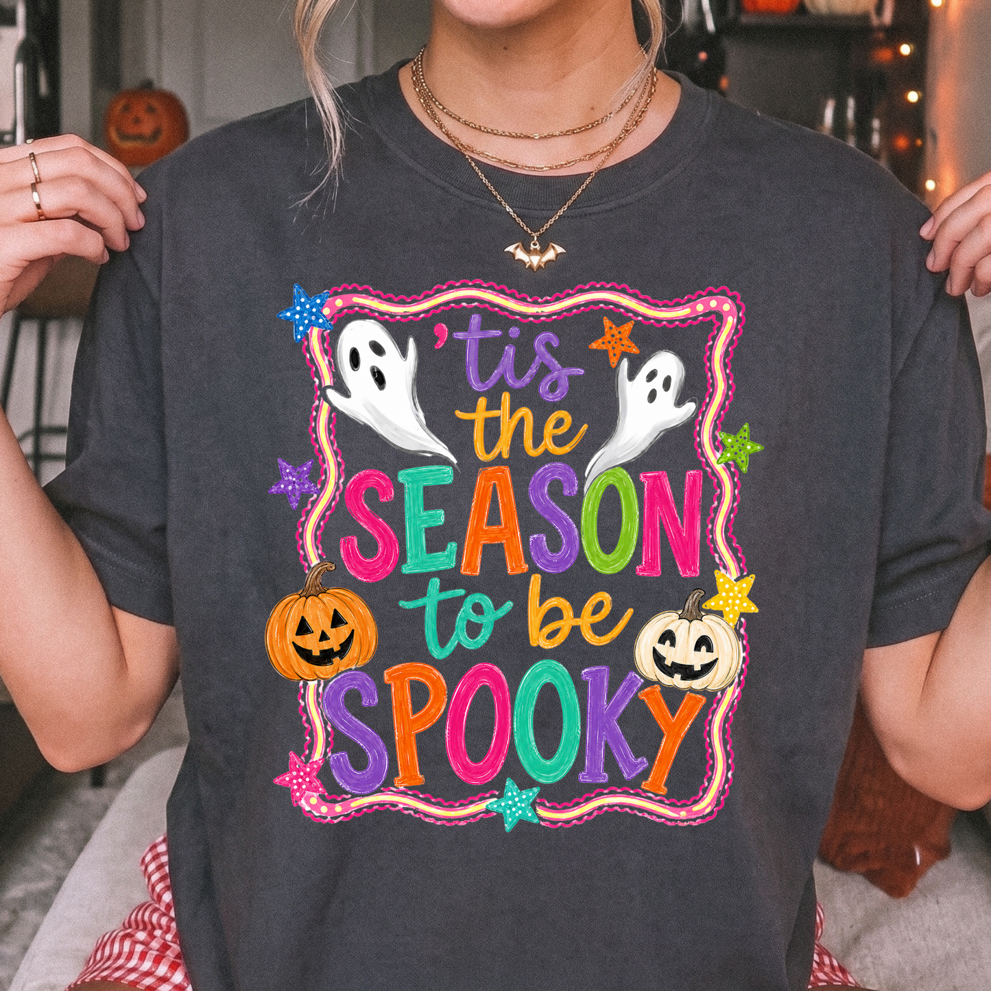 Tis The Season To Be Spooky DTF Print
