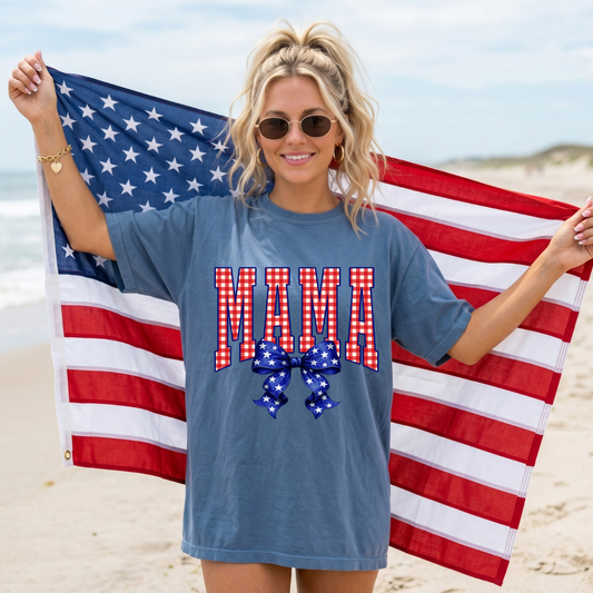 Mama 4th Of July DTF Print