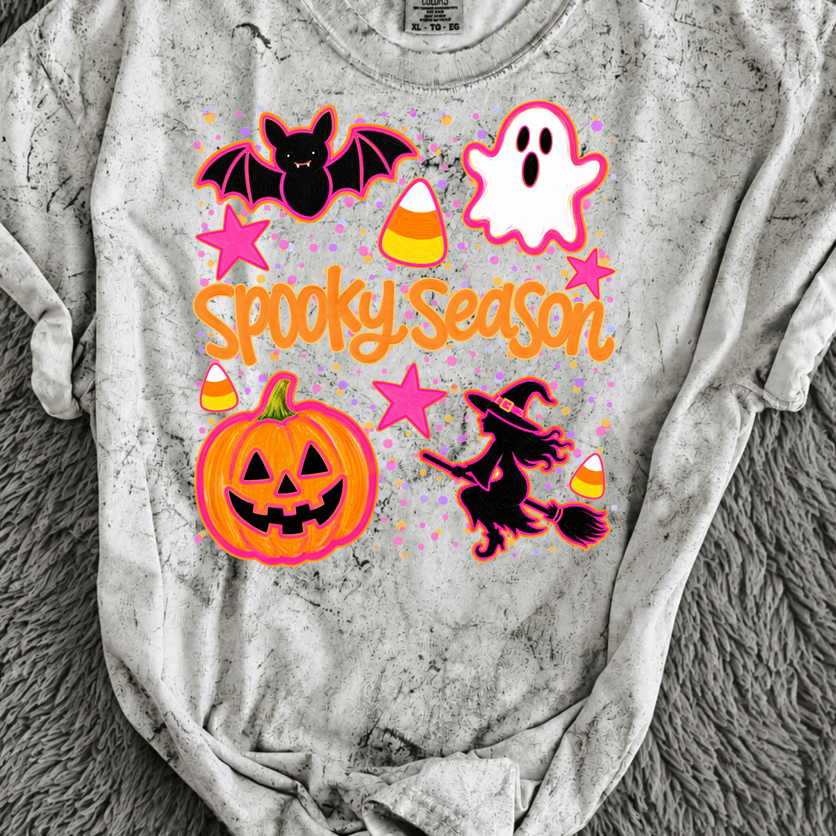 Preppy Spooky Season DTF Print