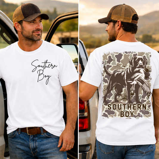 Southern Camo Dog  DTF Print