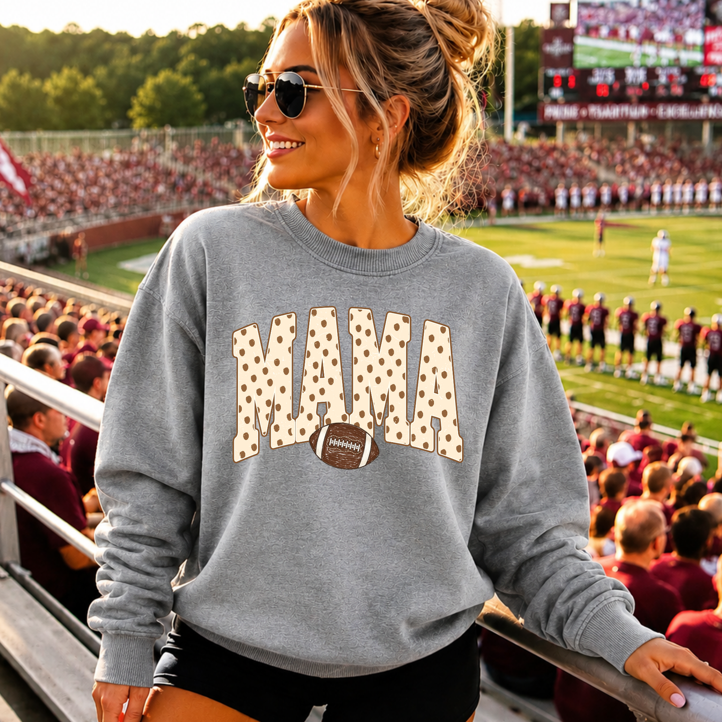 Football Mama DTF Print