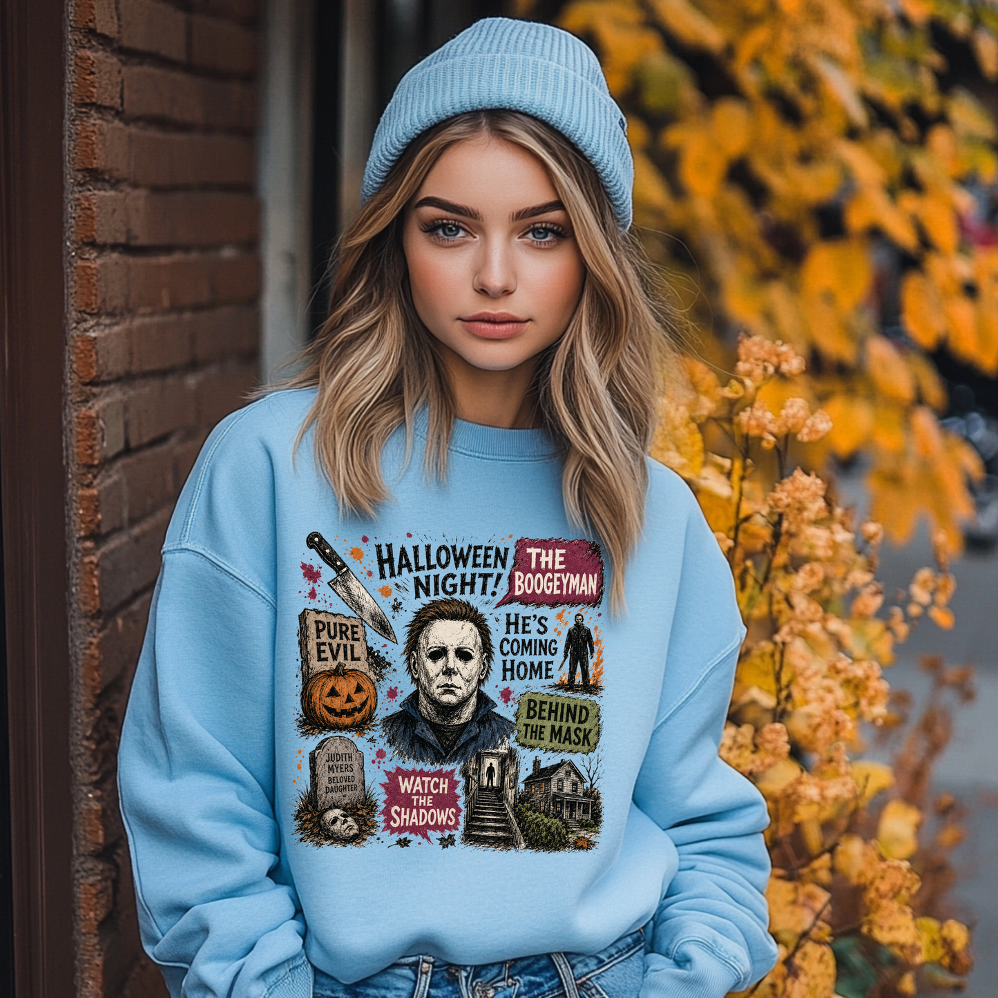 Micheal Halloween Nights  DTF Print