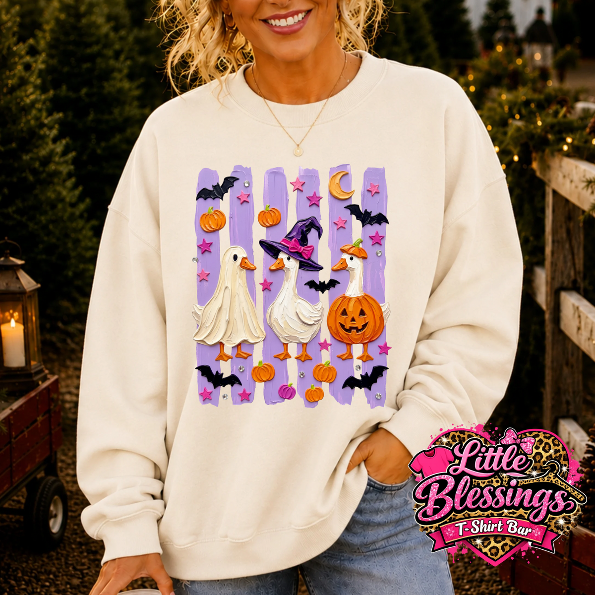 Halloween Gooses DTF Print