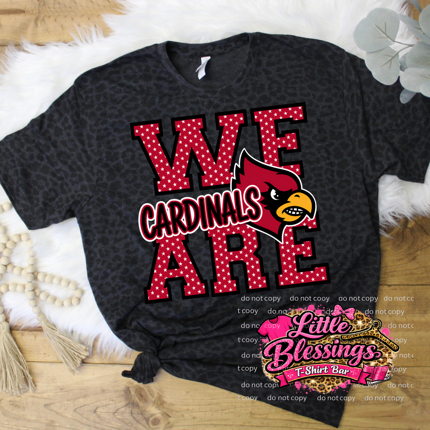 South Laurel We Are Cardinals DTF Print