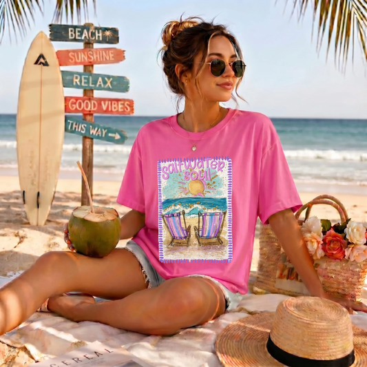 Saltwater Soul DTF Print