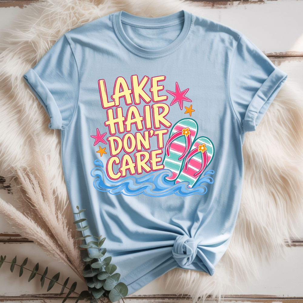 Lake Hair Don’t Care DTF Print