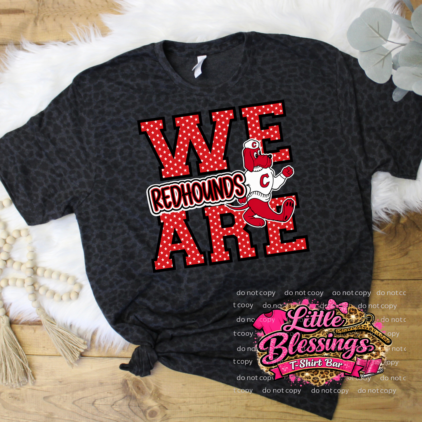Corbin We Are Redhounds DTF Print