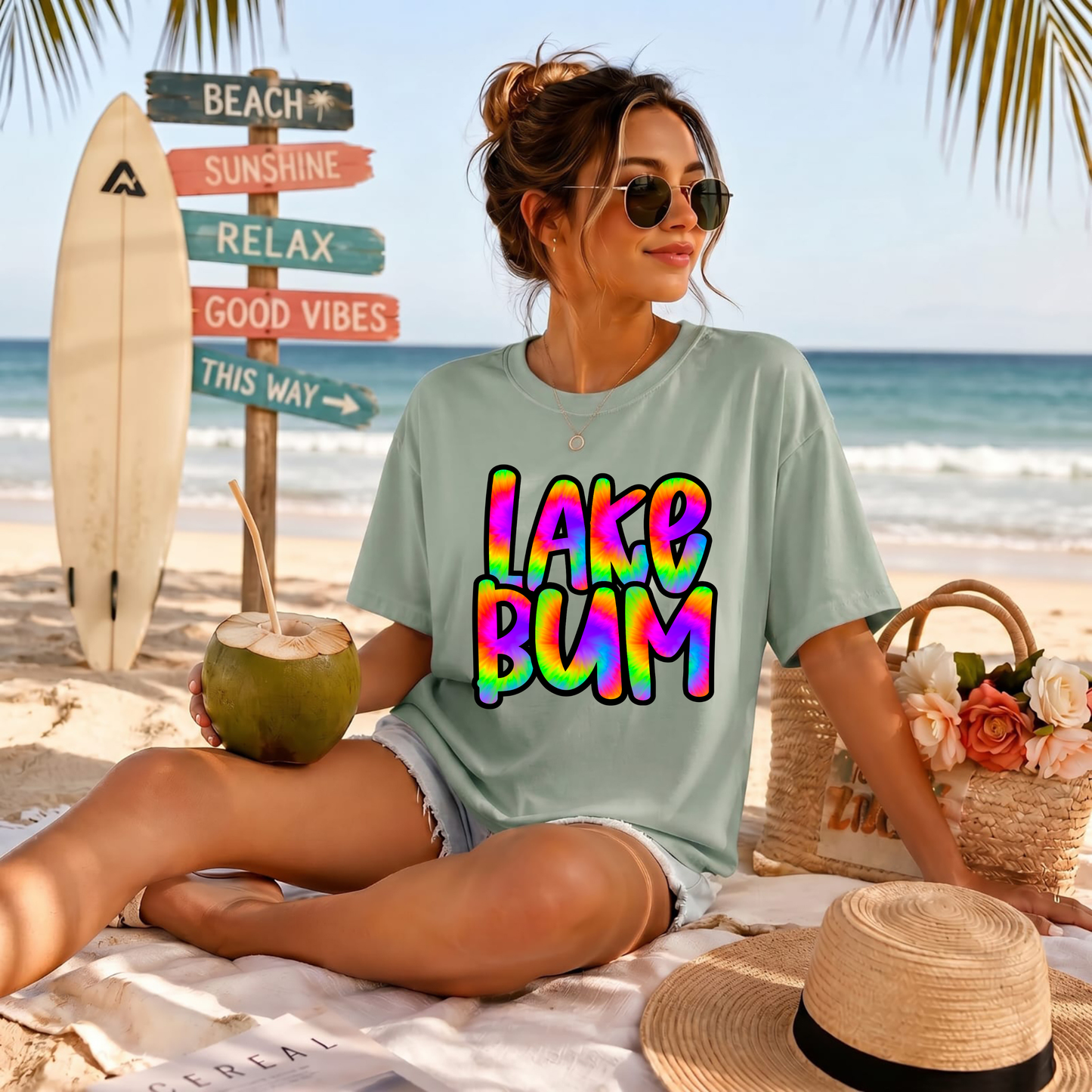 Lake Bum DTF Print