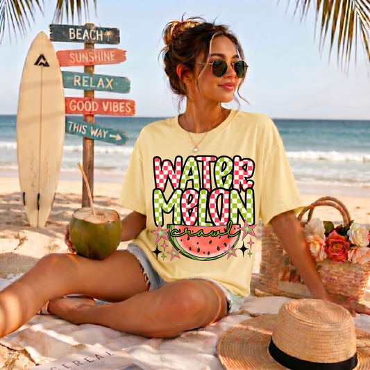 Watermelon Crawl DTF Print