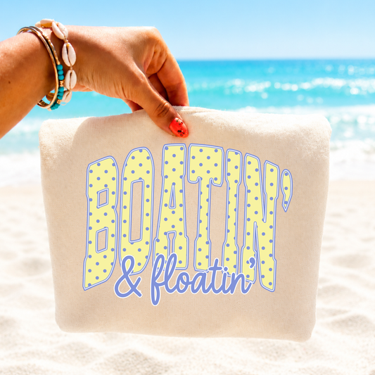 Boatin' & Floatin DTF Print